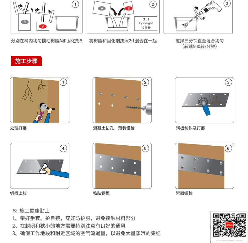 包钢耀州粘钢加固施工过程